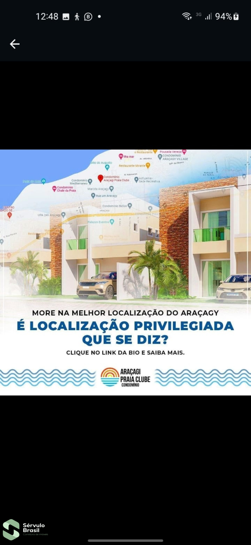 Araçagi Praia Clube Avenida Costa do Mar, SN, Área 01 - Araçagi, São José de Ribamar - MA, 65110-000 - SÃO JOSÉ DE RIBAMAR/MA